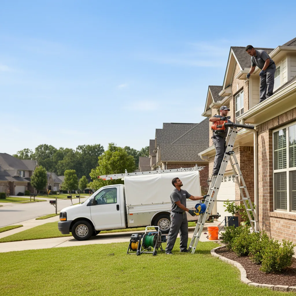 Home Gutter Service in Crossville, IL near me